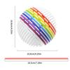 Sensory Activity Ball Toy Split Design with Rubber Ropes for Stress Relief Focus Cognitive Development for Concentration