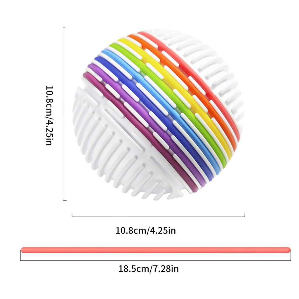 Sensory Activity Ball Toy Split Design with Rubber Ropes for Stress Relief Focus Cognitive Development for Concentration
