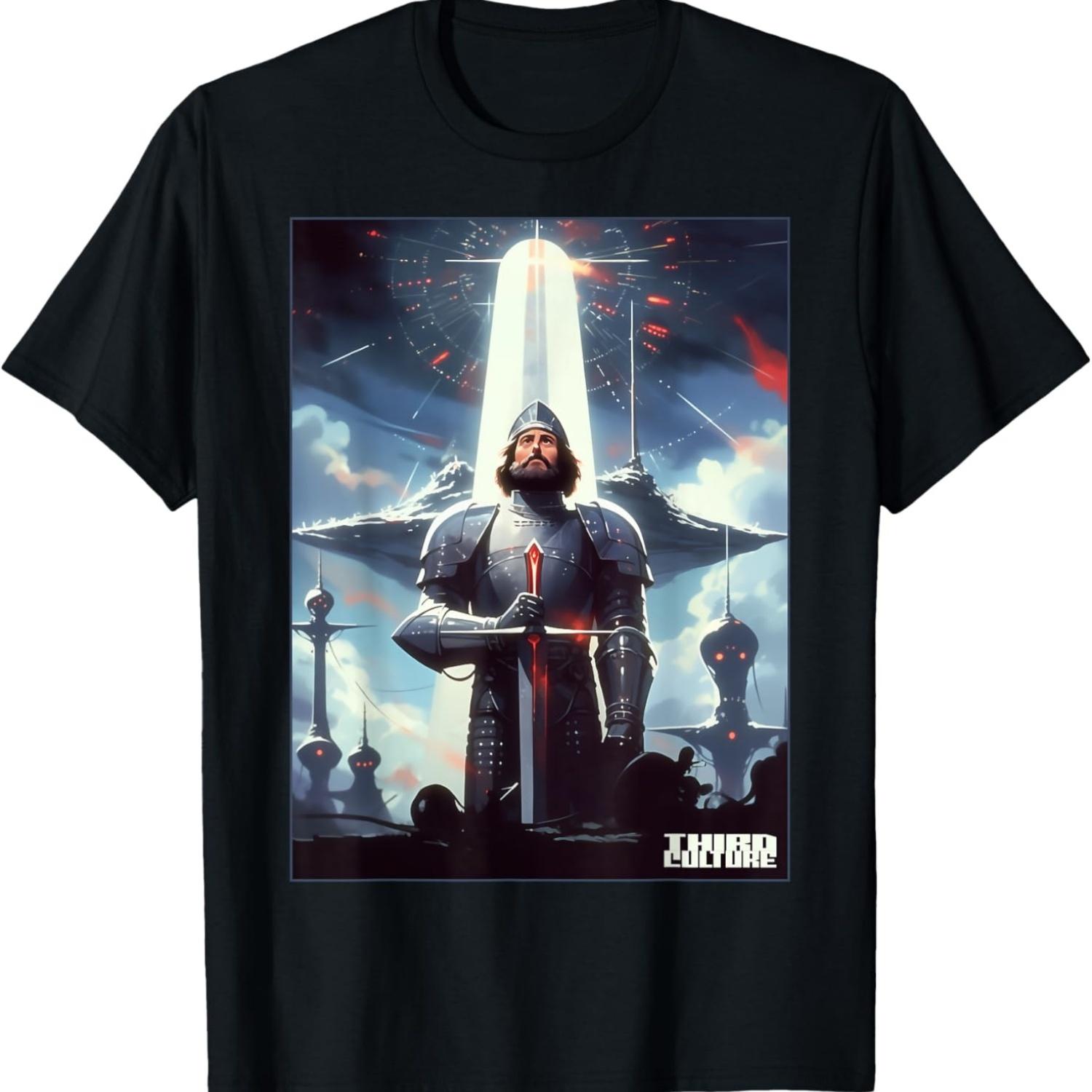 KING ARTHUR SERIES_ CYBERPUNK KING ARTHUR T-Shirt S чёрный