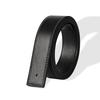 Herren Hochwertige Dornlose Gürtel Glatte Schnalle Männliche Gürtel ohne Schnalle Luxusmarke Gürtel Ohne Schnalle PU-Leder Gürtelbund Ohne Schnalle 3,8 cm