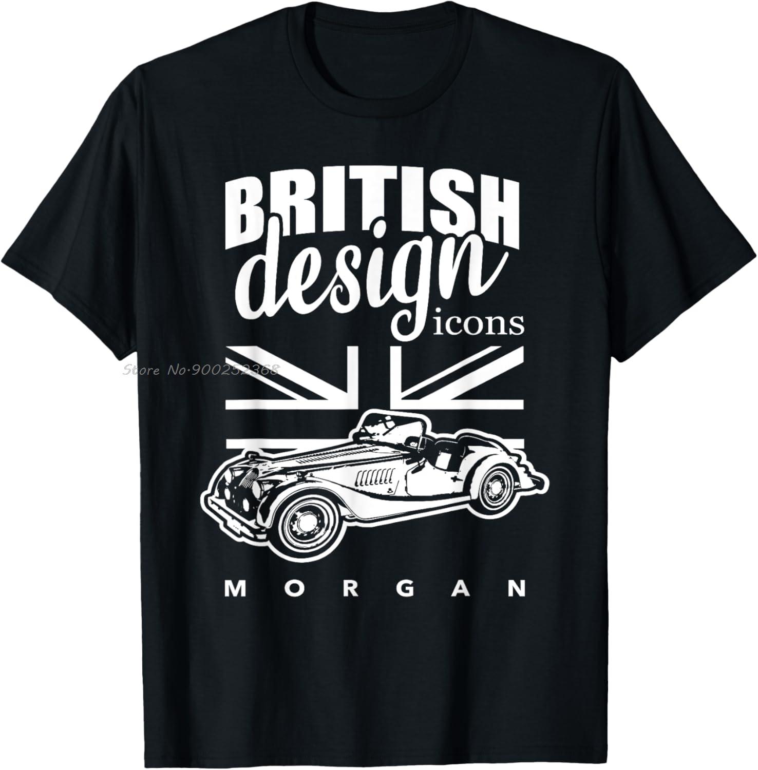 

Morgan Classic Car TShirt Funny Oversized Graphic Tees Fashion Casual T Shirt Streetwear Cotton Fitness Tshirt Men Clothing 4XL