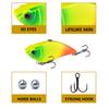 1PCS Hard VIB Fishing Lure 7cm 16g Plastic Artificial Bait Treble Hooks Peche Bass Pike Trolling Pesca Fishing Tackle