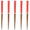 Happy Set of Made In PID6191 J-kitchens Chopsticks, 5, Material Wood, Chopsticks, Japan,