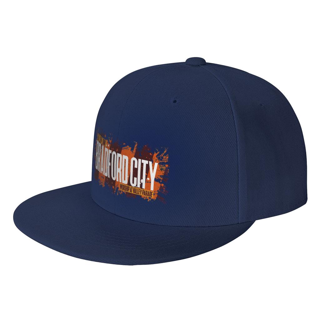 Fashion Bradford City fans gifts Eat Sleep Drink Valley Parade The Bantams Flat Brim Sun Hat Trucker Cap Beret Unisex