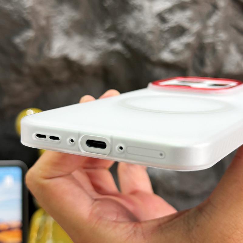 For OPPO Find X9 Pro Case For MagSafe Magnetic Simple Matte Transparent Skin Feel Lightweight PC Hard Cover Non-Slip Bumper