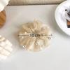 1PC Elegant Organza Scrunchies with Pearls, Women's Stylish Hair Accessories, Must - Have Hair Grips Hair Tie