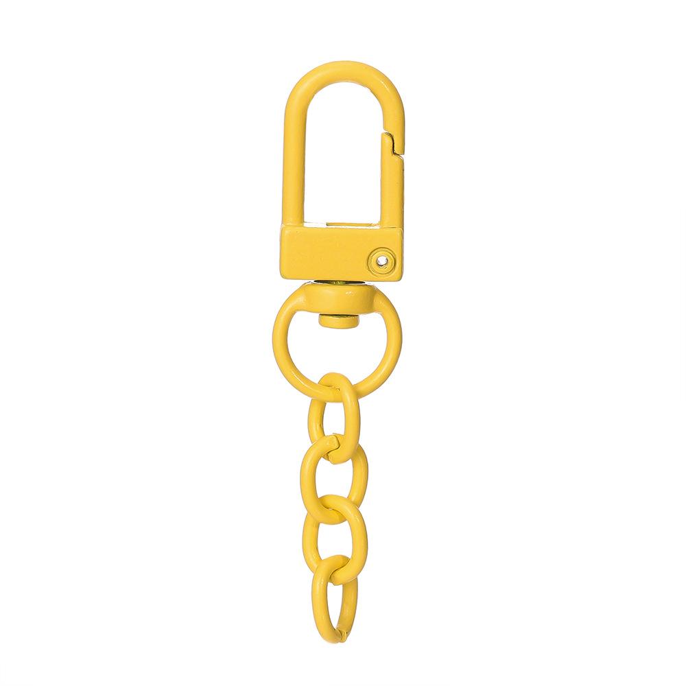 New Color Spray Paint Door Buckle Keychain: DIY Doll Pendant for Phone & Bag