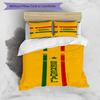 Senegal 3pcs Bedding Set Duvet Cover Closure Includes 1 Duvet Cover & 2 Pillowcases for All Seasons Bedroom Home Dorm Decor