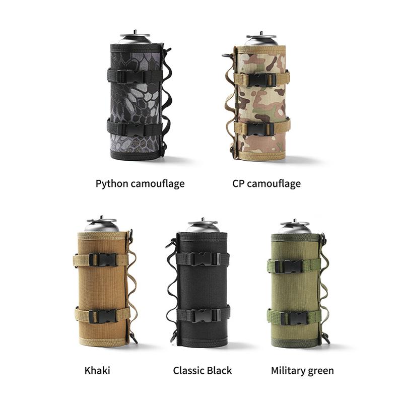 Gas Can Protective Cover Outdoor Gas Tank Case Outdoor Tactical Fuel Cylinder Sleeve Camping Anti-Fall Gas Can Protective Covers