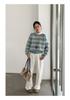 No Return: Women's Korean Style Striped Loose Sweater - Comfortable Casual Top