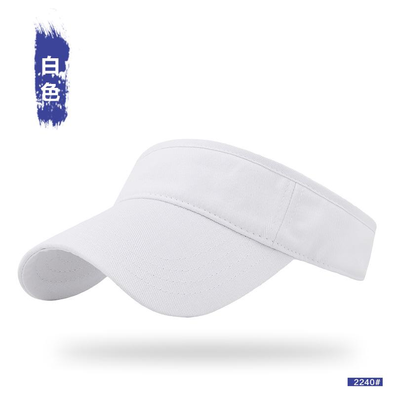 

Men s and women s cotton simple and versatile topless hat outdoor sports and leisure empty hat M（56-59cm）