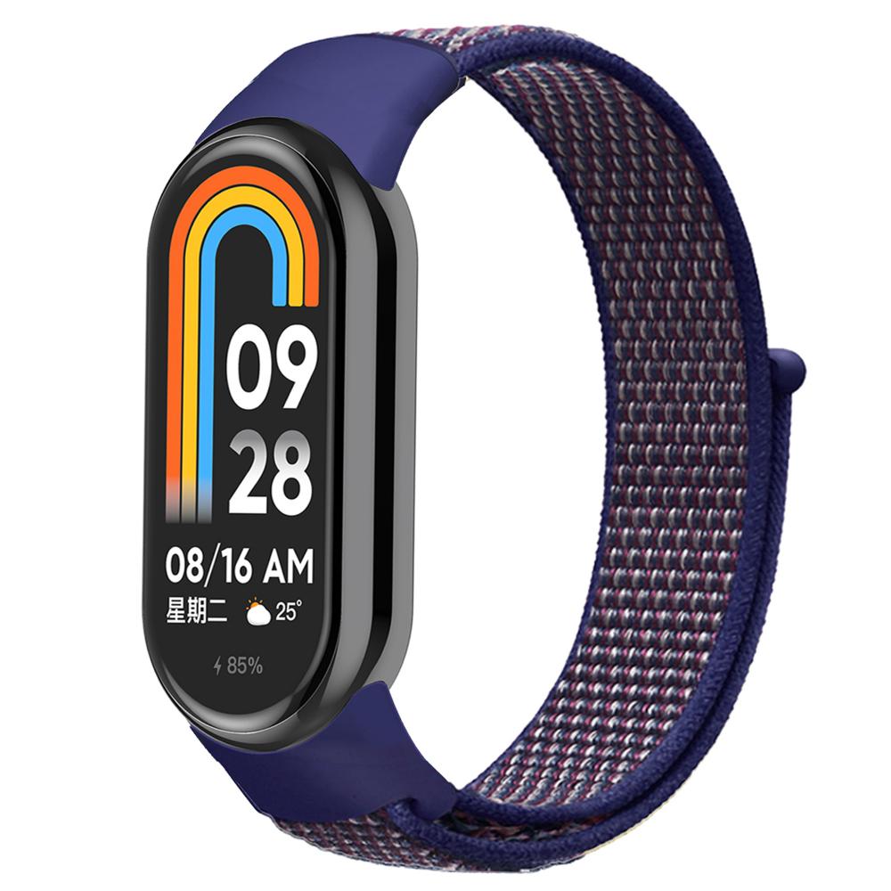 Nylon Loop For Xiaomi Mi Band 10/9/8 Bracelet NFC Breathable Bracelet Wristband Correa Sport Watchband for Mi band 8/9/10 Strap
