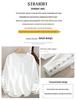 Fleece-Lined Long-Sleeve T-Shirt for Autumn and Winter - Plus Size Thickened Casual Top