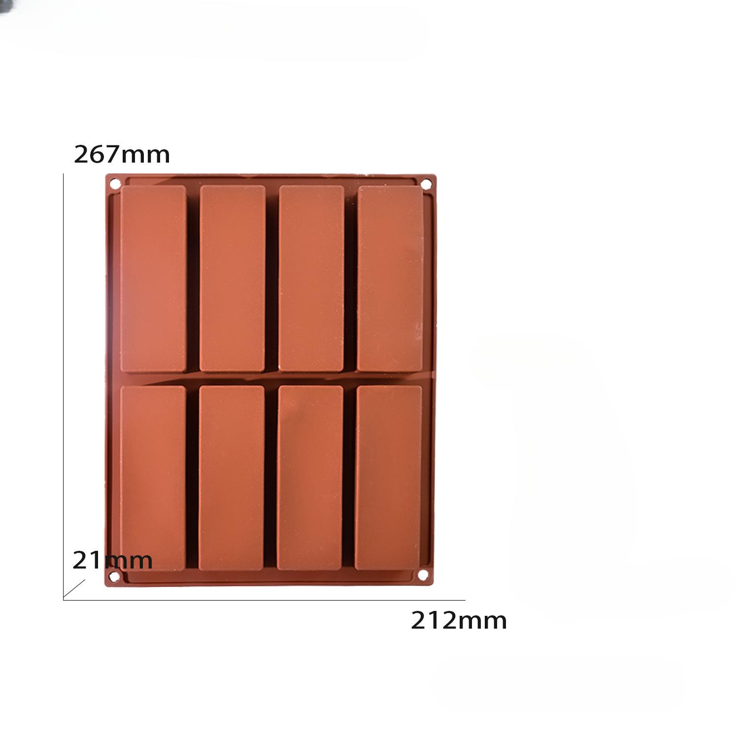 

Силиконовая форма прямоугольной формы, аксессуары для мыла и свечей. Различные типы удлиненных форм для нанесения клея. Силиконовая форма