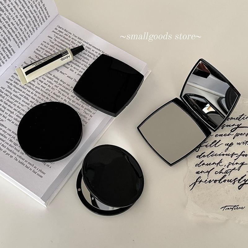 Baburu - Square / Round Portable Makeup Mirror / Set
