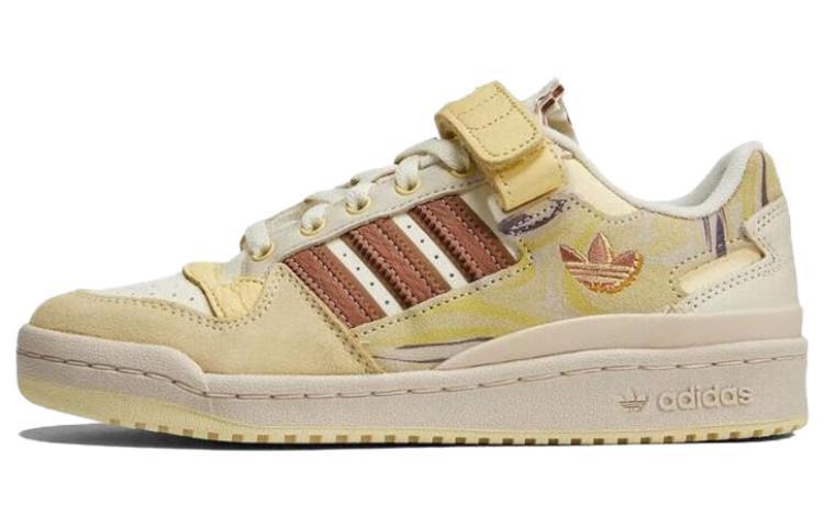 adidas Forum Low White Clay Strata Yellow (Women s) 35.5