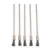 4Pcs 100mm Steel Wire Wheel Brushes 3mm Shank Polishing Brush Rotary Tool Home