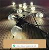 G50 Waterproof LED Solar String Lights for Outdoor Camping, Tents, and Courtyard Decoration.