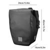 10L Waterproof Cycle Trunk Bag Bicycle Rear Rack Bag Bike Pannier Bag Travel Bag