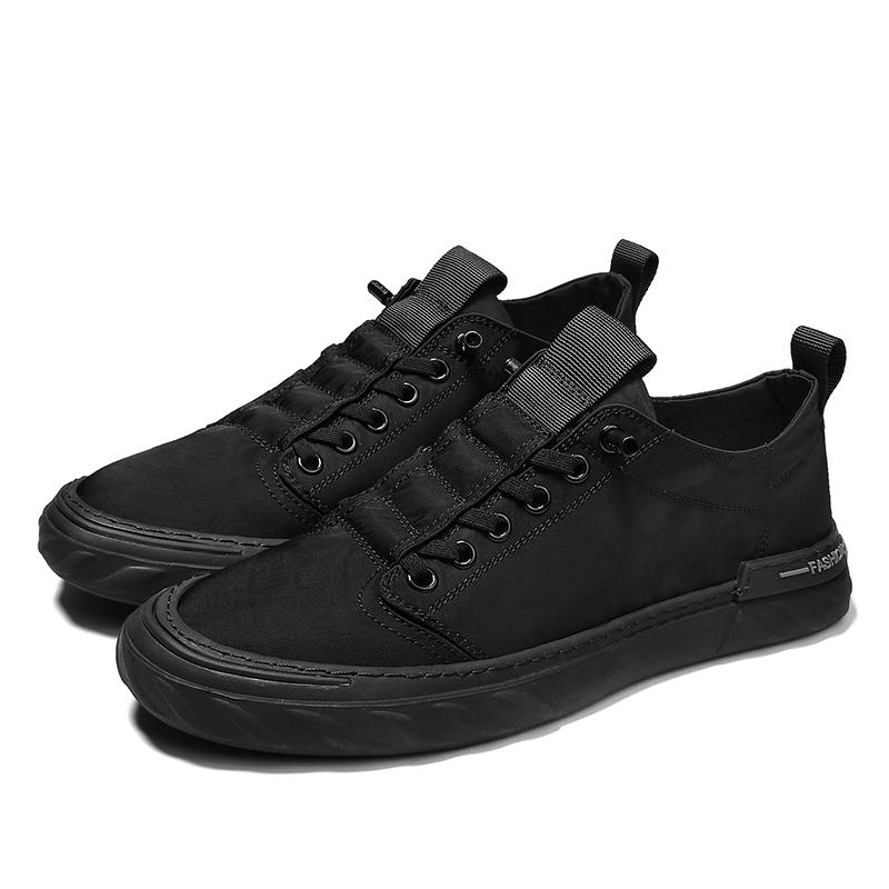 Canvas Herrenschuhe Atmungsaktive Jugendstudenten Sneaker Eisseide Stoff Lässig Walking Outdoor Sport Leicht Männlich Fahren Flats Slipper