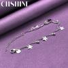 CHSHINE 925 Sterling Silver Charm Butterfly Bracelet For Women Wedding Party Fashion Jewelry