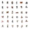 1050Pcs Japanese Anime Attack on Titan stickers Graffiti for DIY Luggage Laptop Skateboard Motorcycle Bicycle Stickers