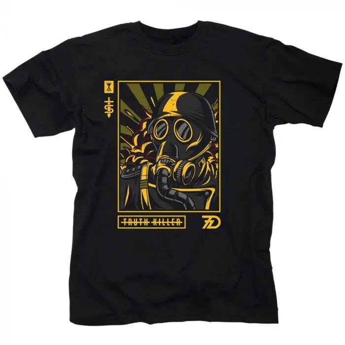 

Vintage SEVENDUST Truth Killer T-Shirt Black Unisex Cotton Allsize S-3Xl Unisex T-Shirt 5XL різнокольоровий