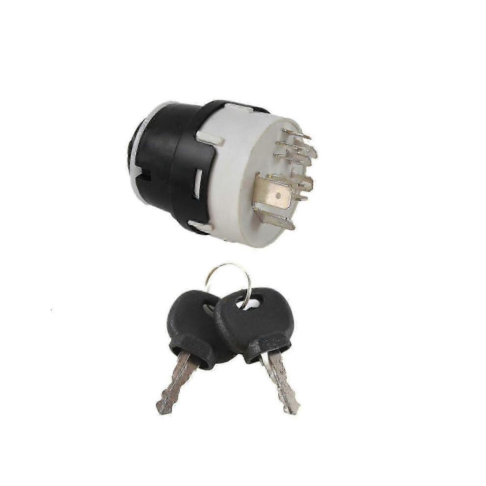 701/80184 701-80184 Ignition Switch with 2 Keys 10 Pins 50988 85804674 Compatibl)