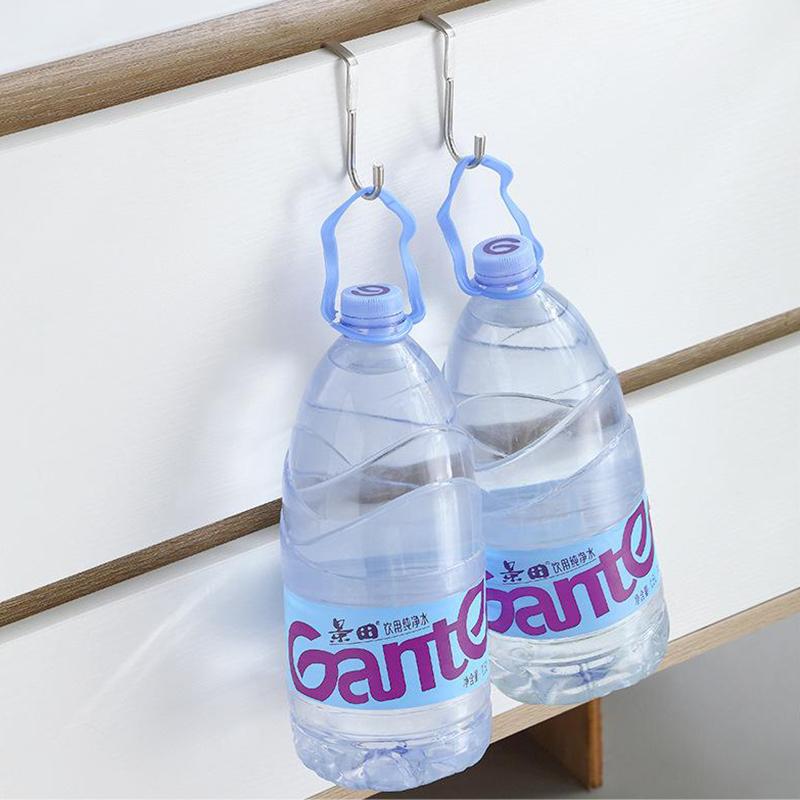 Porta de Armário de Cabeceira de Aço Inoxidável Dormitório Gancho Duplo Gancho em S Para Pendurar Roupas Banheiro Cozinha Cabide Atrás da Porta