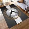 Udinese Calcio Logo Carpet suitable as a non-slip mat for the living room or bedroom sofa