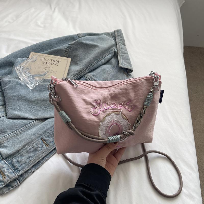 Women's niche design bag Women's fashion small satchel Small square bag Trend handbag Casual shoulder messenger bag