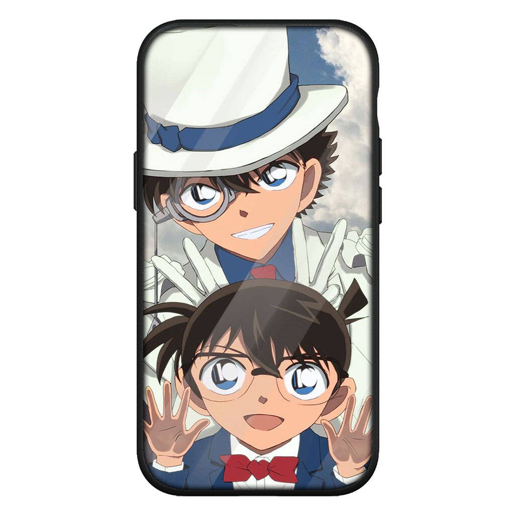 Cover for iPhone 17 16 15 Xiaomi Poco Redmi Note 14 13 12 11 Pro Max 9 16e Samsung Galaxy S25 S24 S23 OPPO Huawei Cartoon Detective Conan Phone Case