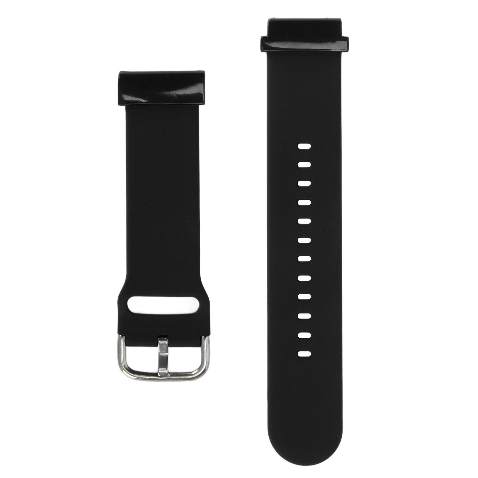 

26 мм Силиконовый ремешок для часов Гибкий Регулируемый Сменный Ремешок на запястье для Fenix 7X 6X 5X Оранжевый чёрный