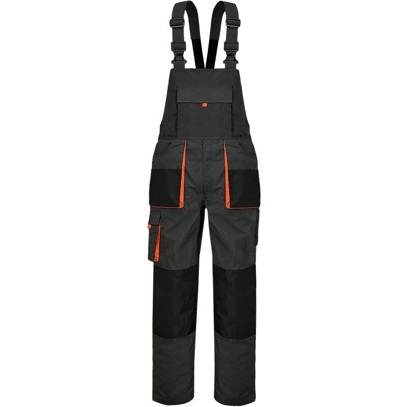 Japanese Fashion Unisex Pure Cotton Multi-Pocket Overalls with Custom Printing