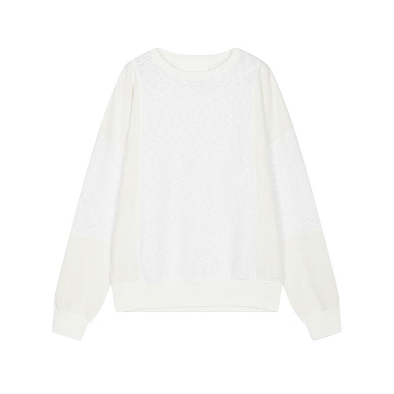 LESS 2026 Spring Round Neck Pullover Knit Sweater