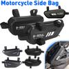 Motorcycle Side Bags Universal EVA Hard Shell Waterproof Electric Bike Hanging Bag Cycling Mountain Bike Triangle Pouch Bag