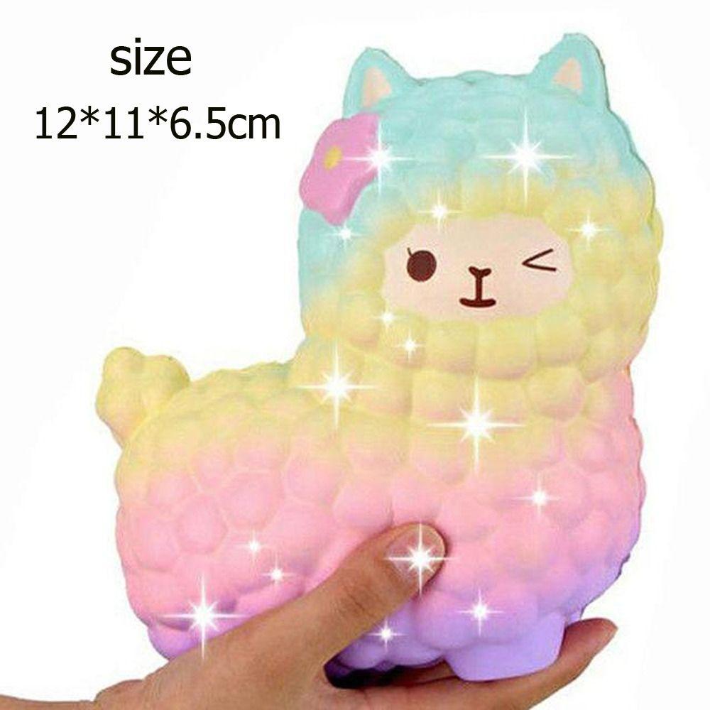 Simulation Alpaca Squeeze Toys Elastic Slow Rising Squeeze Toy  Children Toys
