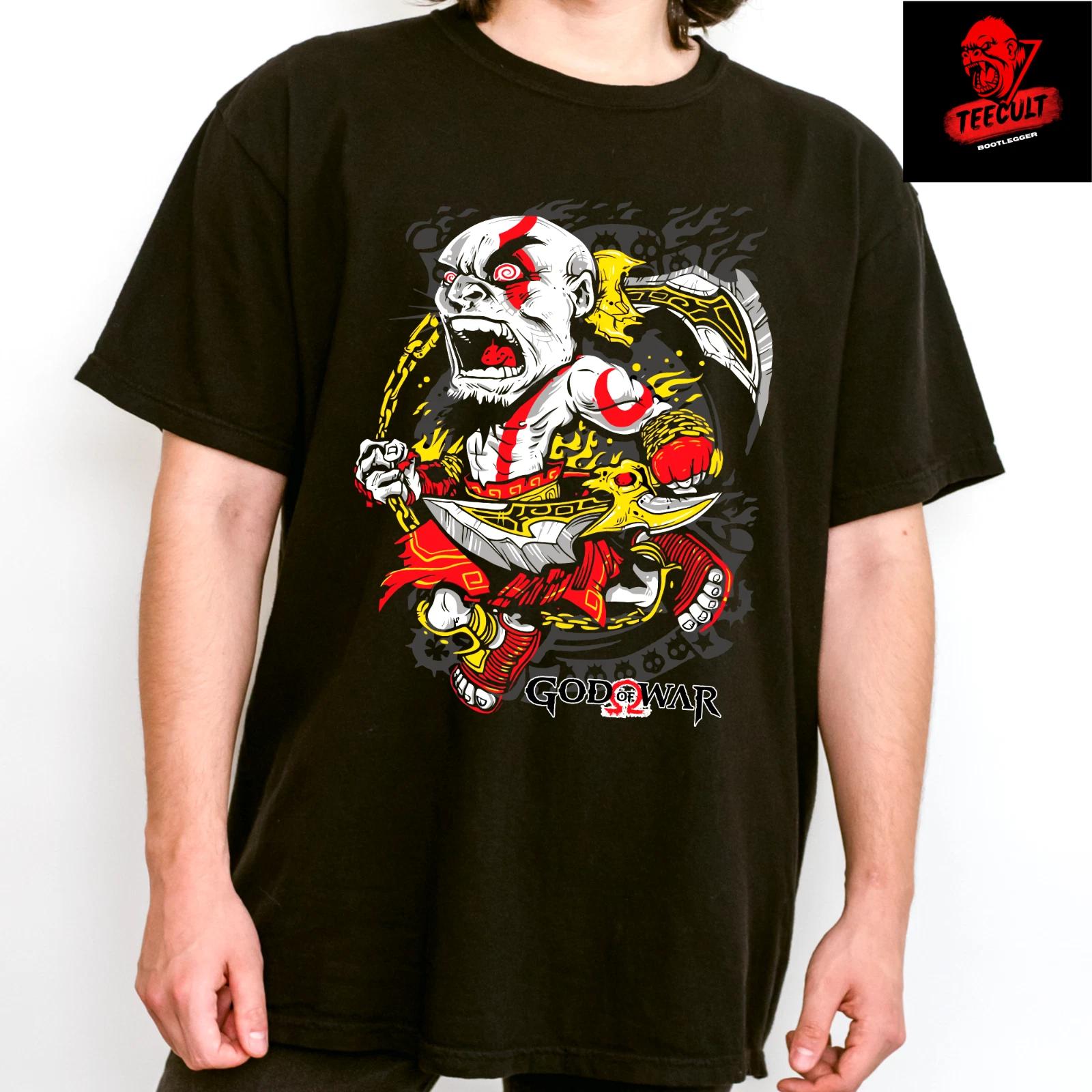 Men s and Women s T-shirts God of War | Blade of Chaos Video Gamer Unisex Heavy Cotton XL