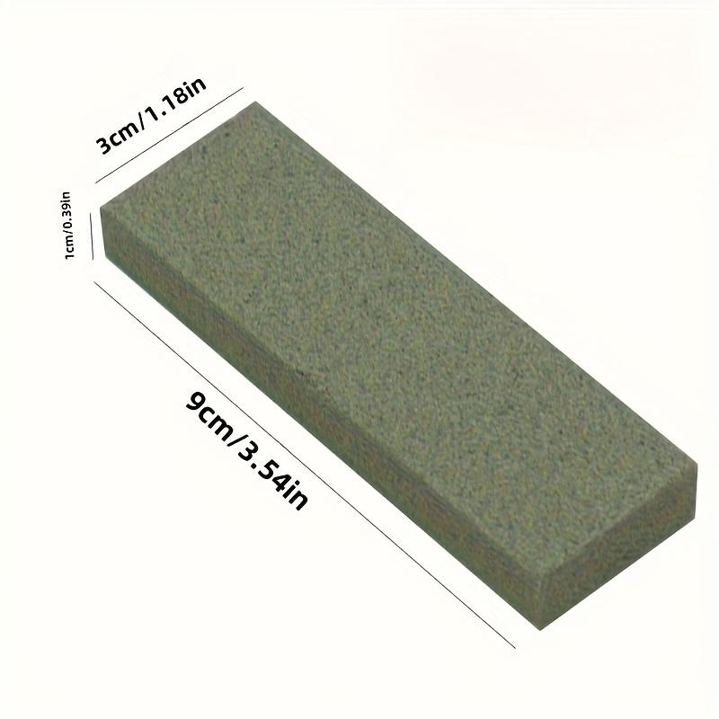 A convenient portable small sharpening stone for outdoor use, scissor sharpening stone, multifunctional square sharpening stone