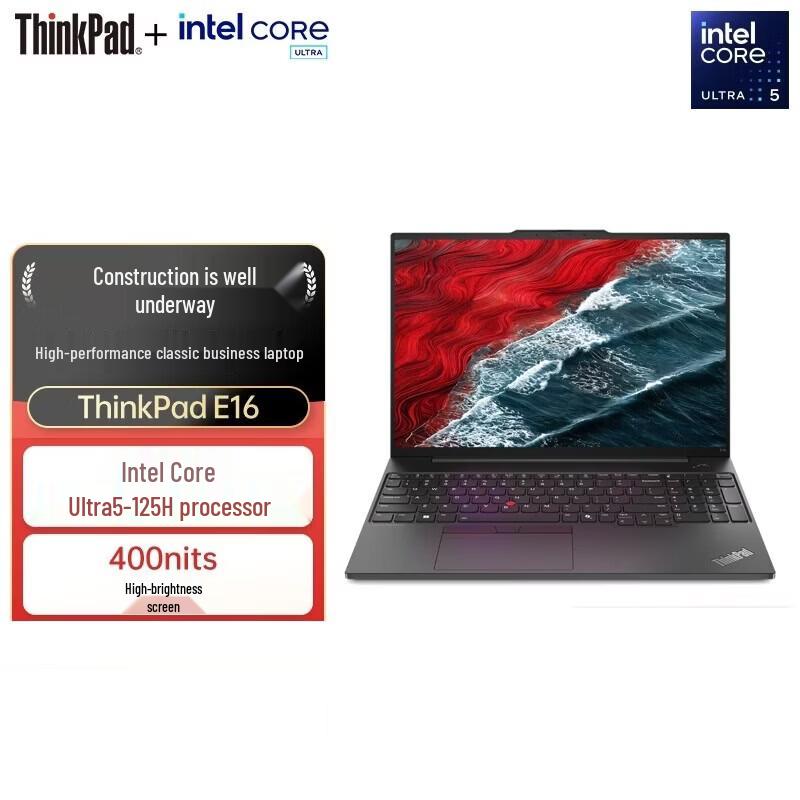

Lenovo ThinkPad E16 Gen 3 AI Business Laptop (CN version)