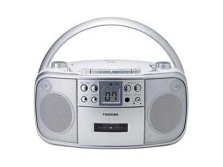 

Касетна магнітола CD TOSHIBA CUTEBEAT Silver TY-CDS3(S)
