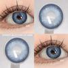 AMARA Kontaktlinsen Farbige Kontaktlinsen Schöne Pupille Natürliche Kontaktlinsen für die Augen Farbe Kosmetische Jahreskontaktlinse