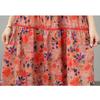 DIMANAF New 2026 Women Plus Size Summer Long Dress Sundress Loose Oversize Maxi Lady Floral Cotton Beach Dress
