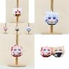 Adorable Plush Cartoon Doll Keychain Soft Pp Cotton Anime Character Doll Accessory