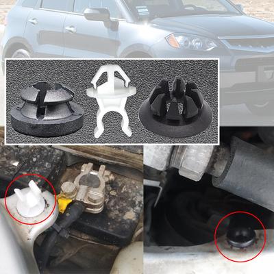 For Acura RDX TB1/2 2007 - 2012 TSX CL9 2004 - 2008 Car Hood Bonnet Rod Support Clips Grommet Stay Clamp Fastener Accessories