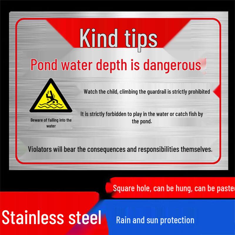 Langxi Metal Confined Space Warning Sign