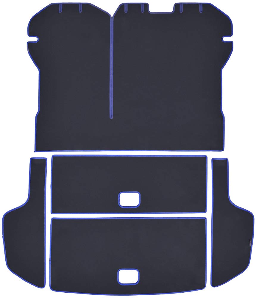 Levolva Gepäckraumabdeckung Wasserdicht und Gepäckraummatte für VM Serie Levorg mit geteilten Rücksitzen Kofferraum Kofferraumboden Zubehör - Schmutzabweisend 46 [Subaru