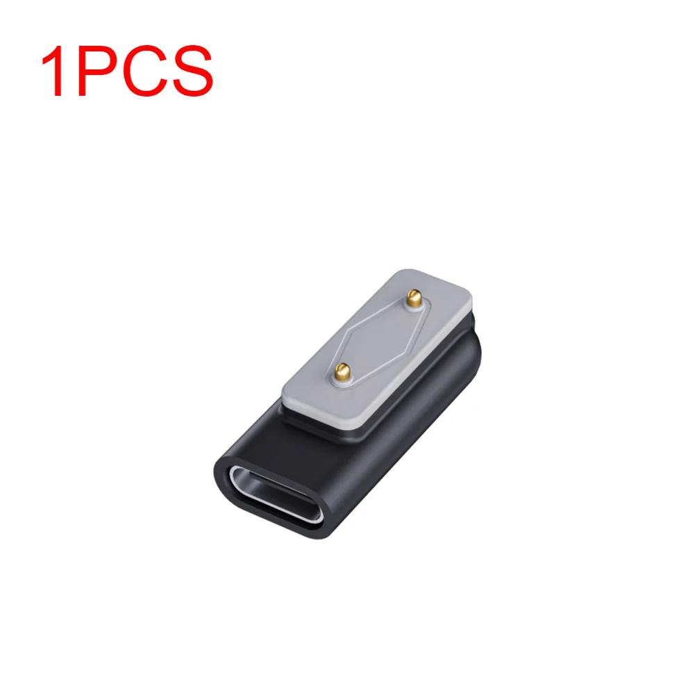 

Для Samsung Galaxy Fit 3 Адаптер-коннектор для зарядки смарт-часов USB C 90° Магнитный адаптер для зарядки для Huawei Watch Fit 3 2