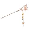 Night Lotus Tassel Hairpin Plate Hair Ornament Hanfu Headwear China Style Hairpin Ancient Style Step Shake Flower Pearl Hairpin