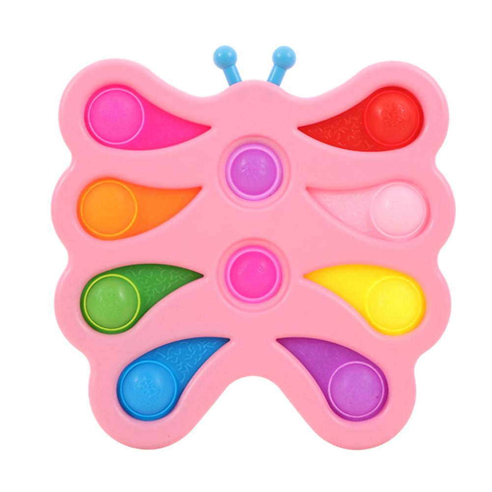 Dimple Fidget Toy Colorful Butterfly 
